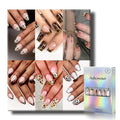 6 Packs (144 Pcs) | Reusable Press on Nails | Stick on Nails 12 Sizes-6 Styles | Leopard print style