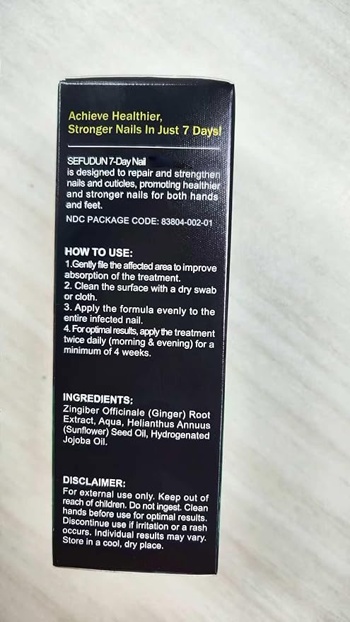 Ginger-Infused Nail Oil Serum, 2-Pack – Plant-Based Nail & Cuticle Care Formula for Daily Use