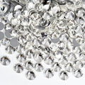 Blinginbox 8.7mm Crystal Flatback Rhinestones for Crafts, Nails Art Clothes Bags Shoes Decorations Glass Stone 0.34inches SS40, 144pcs