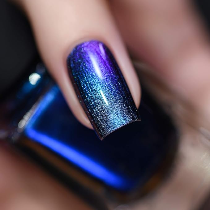 ILNP Shockwave - Vivid Blue to Purple Ultra Chrome Nail Polish