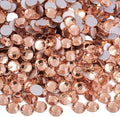 Blinginbox 1440 Pieces SS16/3.8-4mm Flat Back Crystal Rhinestones Round Gems for Nail Art,Champagne