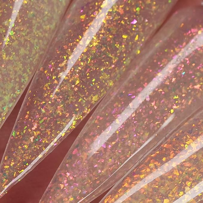 Glow in the dark Opal Gel Nail Polish 6 Colors Set Color Changing Semi Clear Gel Polish (GP014)