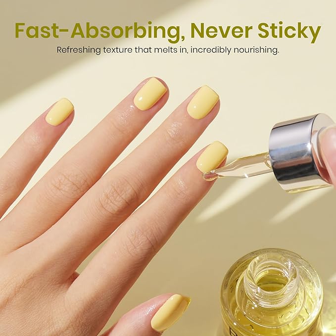 Beetles Cuticle Oil for Nails 20ml, Olive Nail & Cuticle Care Oil, Nourishing Hydrating Cuticle Treatment, Strengthen and Repair Dry Cracked Cuticles, Moisturizing Nail Oil for Manicure