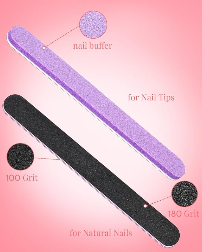 MORGLES Short Square Nail Tips, 240 Pcs Half Cover Fake Nail Tips Square Pre-shaped, 12 Sizes Press on False Nails for Acrylic Nail Extension, Home DIY and Salon