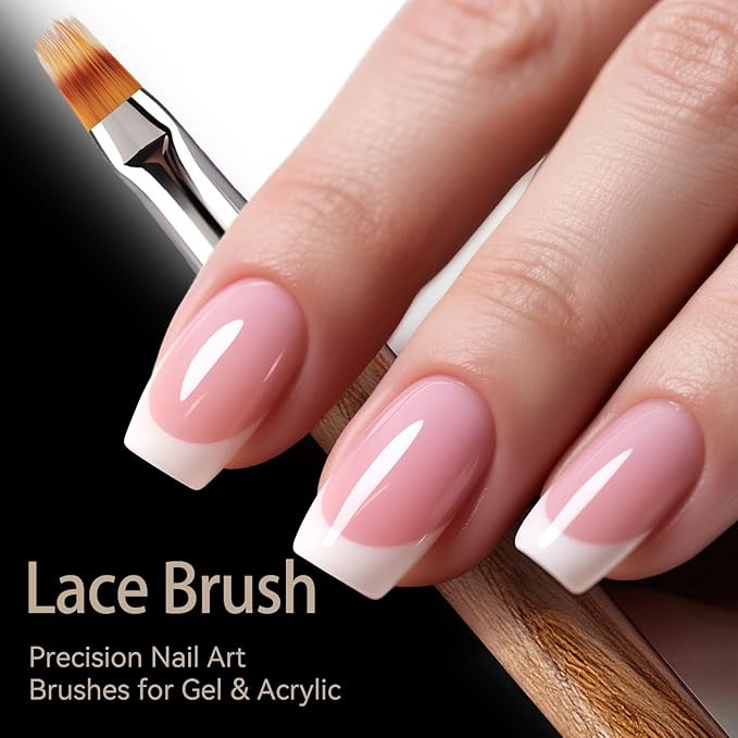 Lace Acrylic Brush for Nails-Ultra Fine Detail Tool/Professional Lace & Net Design