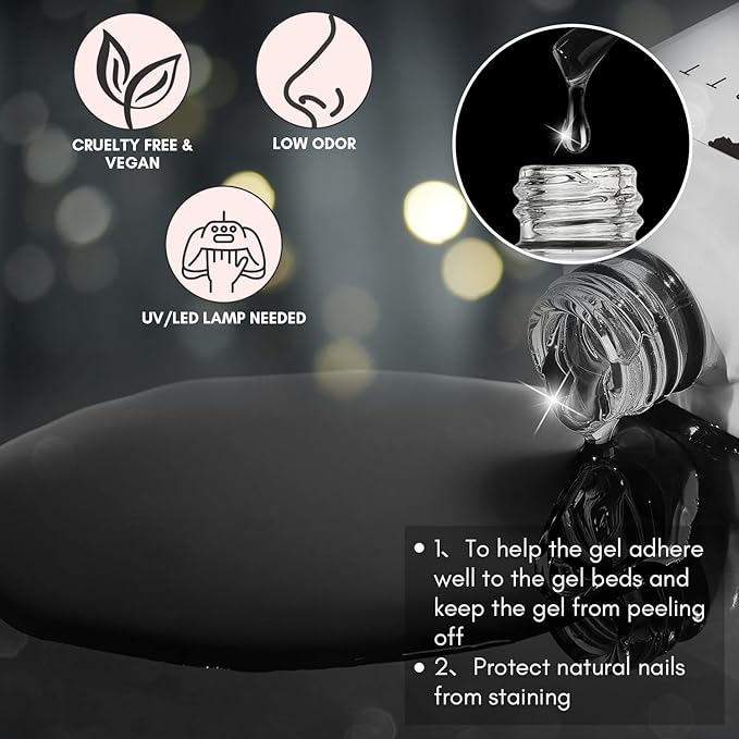 Makartt Nail Tips and Glue Kit: Almond Medium Tips 500PCS with 3D Gel Solid Builder Gel for Extension, Full Cover Pre-Buffed Nails, Non-Sticky Carving Glue, Complete DIY Manicure Nail Art