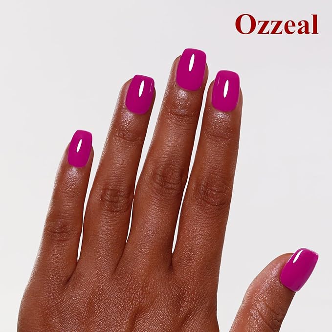 Gel Polish, 0.5 Fl Oz Burgundy Purple Rose Nail Gel Polish Spring Summer Art Starter Manicure Salon DIY Soak off UV LED Design