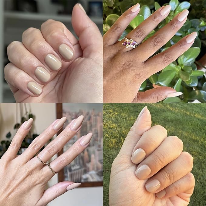 Olive & June Long Lasting Nail Polish | Plump Gel-Like Finish No Lamp Needed | Lasts up to 10 days | Salon-Quality Color at Home | 15-Free, Vegan & Cruelty-Free Chip-Resistant Shine | Real Toasty