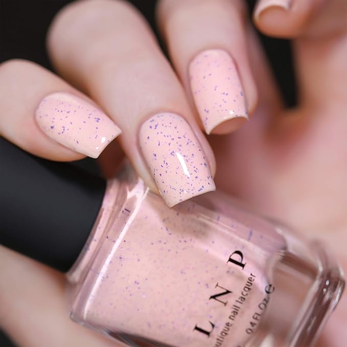 ILNP Sweet Tart - Pastel Coral Speckled Nail Polish