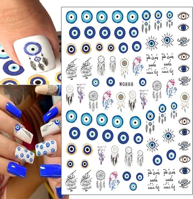 Alien Nail Art Stickers, 3D Planet Astronaut Earth Moon Star UFO Rocket Nail Transfer Decals, Gold Luminous Nail Self-Adhesive Sticker Designs, DIY Resin Nail Decal Manicure Decorations for Women