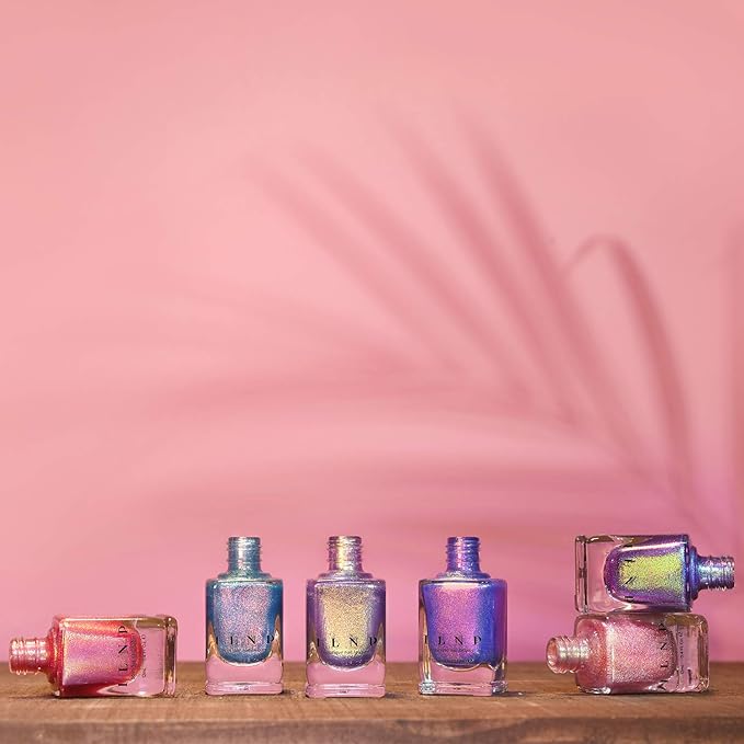 ILNP Summer Nights Collection - Iridescent Holographic Nail Polish Set