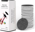 60PCS Replaceable Sandpaper Discs 150 Grit Sandpaper Refill Pad Disks for Electric Foot File Callus Remover (150 Grit)