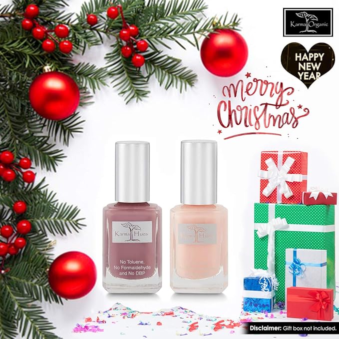 karma organic amazing Natural Nail Polish Colors - Non Toxic, Vegan, Cruelty Free Nail Paint