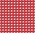 Onwon 1440 Pcs Crystal Flat Back Brilliant Round Rhinestones Glass Stones Glitter Gems Faux Diamond for Craft,Nail Art,Shoes,DIY Decorations (SS3 / 1.4mm, Light Siam)