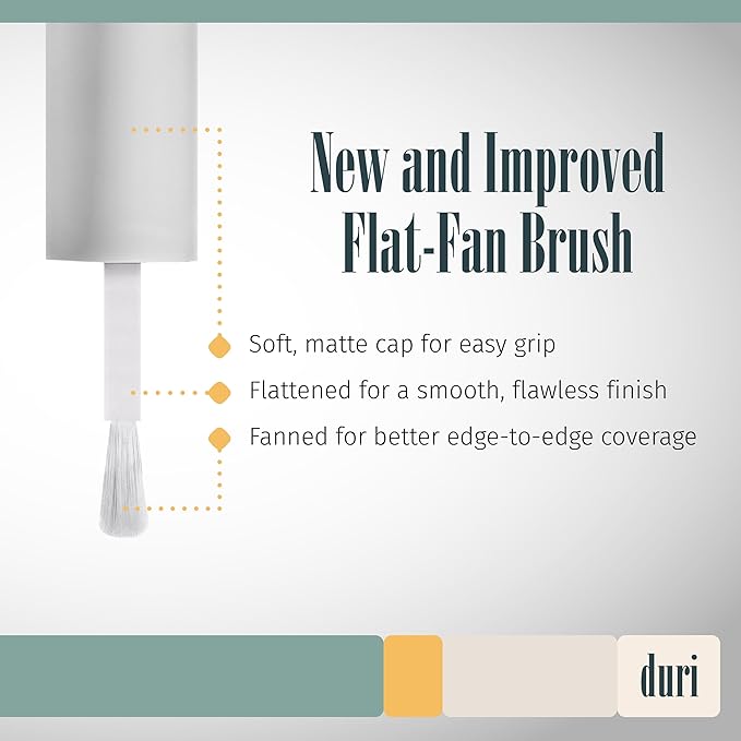 duri 794 Dirty Lemonade - Neon Yellow Nail Polish, Semi Matte, Full Coverage, 0.45 Fl Oz