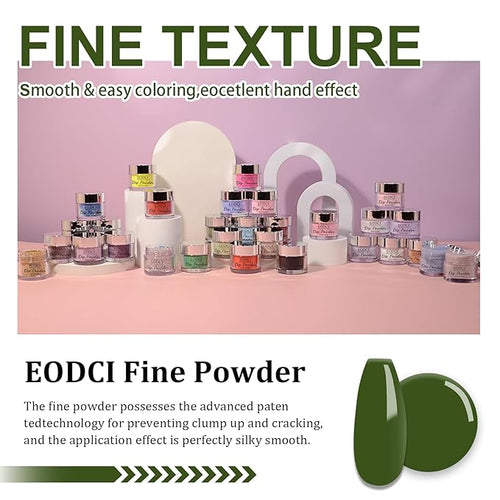 1 Oz/28g Forest Green Dip Powder, Nail Dip Powder for Long-lasting 28 Days+ Dip Nail Art French Manicure Nail Starter & Professional Home DIY Salon Use, No Needed Nail Lamp Curing Christmas