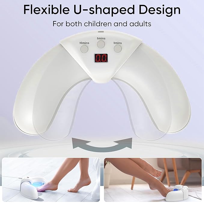 Home Toenail Repair Treatment for Multiple Toenails & Fingernails, Three Modes