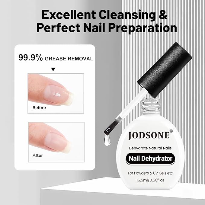 JODSONE 16.5ml Nail Dehydrator Professional Manicure Design Manicure DIY Ideal for Beginner Nail Artists