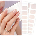 DANNI & TONI Semi Cured Gel Nail Strips Mermaid Glitters (Fairy Dust) Aurora Gel Nail Stickers 28 Stickers Gift for Woman