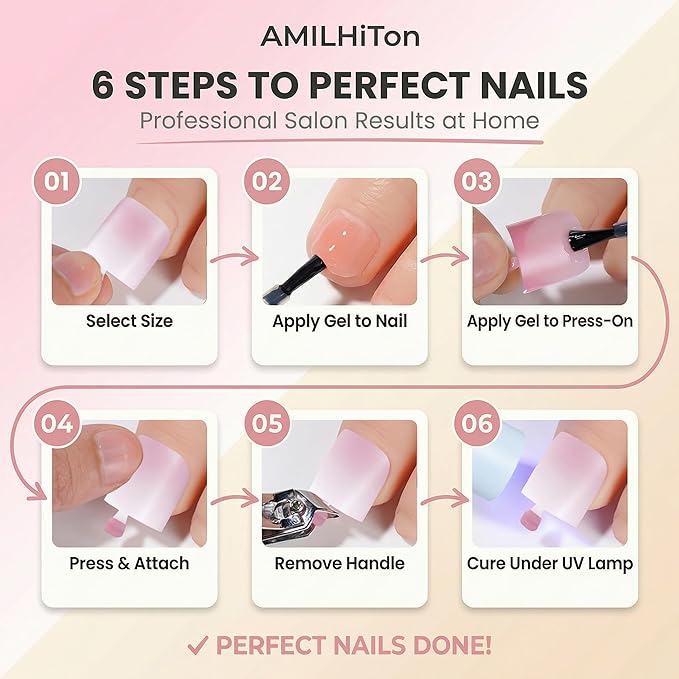 Dusty Rose Ombre French Tip Toe Nail Press Ons, 150PCS Square Full Cover Soft Gel Toe Nail Tips, 15 Sizes for Wide Toenail Beds, Pre-Shaped for DIY French Pedicure & Salon