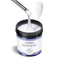 AIJIMEI 150g Hard Gel for Nails Color White Builder Gel for Nails Extension Nail Art Nail Carving Hard Nail Strengthening and Care Color and Decoration Application (White-150g)