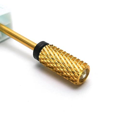 MIRACLE 3/32" Nail Drill Bits Crystal Top Large Barrel Head for Electric Drill Machines ｜ (Extra Coarse)