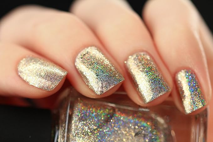 ILNP Fame - Silver, Gold, Holographic Nail Polish