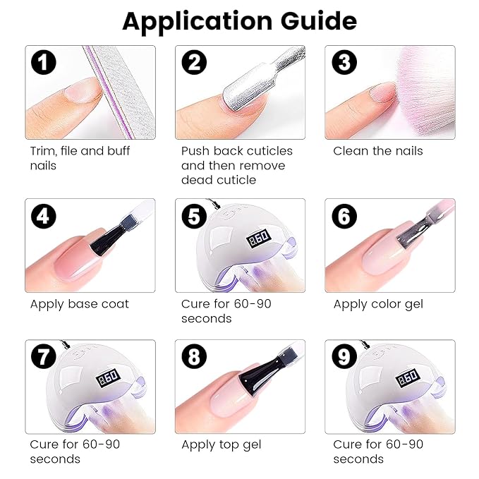RARJSM Glitter Rubber Base Gel Nail Polish Nude Pale Pink Gold Shimmer Rubber Base for Nails Brush on Quick Extend Builder Hard Gel Soak Off Curing Requires 15ml Salon Home French Manicure