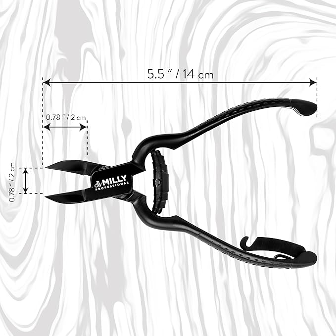 Heavy Duty Toenail Clippers for Thick Toenails | High Carbon Stainless Steel | Trim Thick or Hard Toenails | Professional Nail Clippers for Seniors & Podiatrist Toenail Clippers (Black)