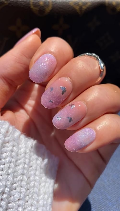 Semi Cured Gel Nail Strips (Secret Garden)