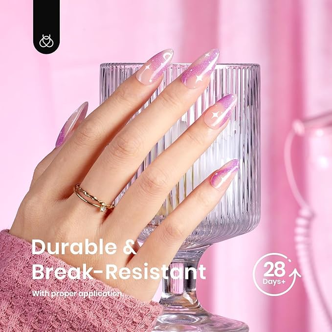 Beetles 12 Sizes Gel Nail Tips 504Pcs Pre Filed Half Matte Medium Almond Full Cover Etch Nail Tips False Fake Clear Acrylic Press on Nails for DIY Nail Extension and Salon Use