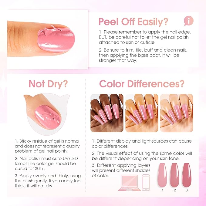 ROSALIND 30pcs Jelly Cat Eye Pearl Gel Polish Set, 26 color Translucent/Magnetic/Shell Swirl Thread Gel Polish Nail with Magnet and Dotting tools Base Glitter Glossy Matte Top Coat Nails Gift