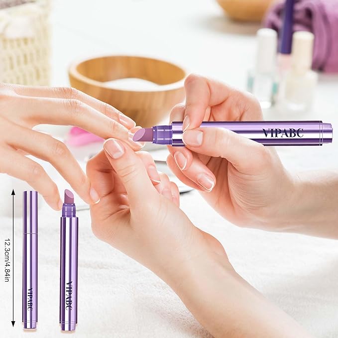 3 in 1 Cuticle Oil Pen for Nail Care with Scented - 3 Pack Cuticle Remover & Nail Treatment for Hangnails, Dry,Damaged Nails, Ideal for Home Salon Travel