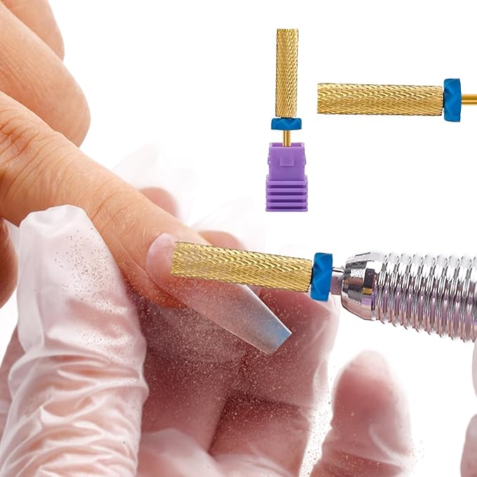 Steel Nail Drill Bit Nail Cuticles Remove Professional Nail Bits For Nail Drill Manicure Pedicure Tools Steel Processing Nails