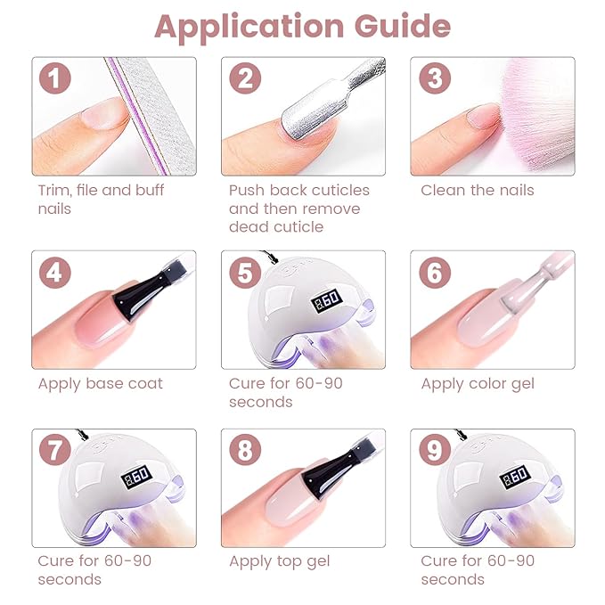 RARJSM Rubber Base Coat Gel Polish Nude Peach White Pink Skin Tone Rubber Base Gel for Nails Natural Color French Manicure Extend Gel Soak Off Curing Requires Single Bottle 15ml Salon Home DIY Use