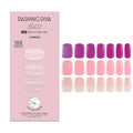 Dashing Diva Glaze Nail Strip 3-in-1 Kit - Best of Pinks - Long Lasting, Chip Resistant, Semi-Cured Gel Nail Strips - Contains 96 strips, 3 prep pads, 3 manicure sticks, 1 nail file