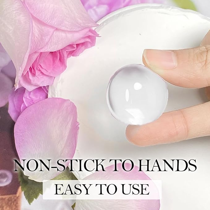 NAILGIL Solid Sculpture Builder Gel, Non-Stick Hand Nail Extension Gel for 3D Carving Decoration Soak Off UV LED Nail Art Salon, 60g(2.1fl oz), Clear