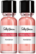 Sally Hansen Hard As Nails Nail Strengthener, Natural Tint | Pack of 2 | Rosy Tint | Base Coat | 0.45 Fluid Ounces