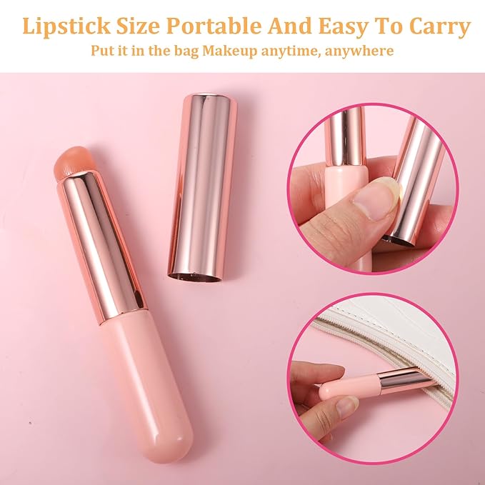 9 Pcs Ombre Nail Brush Silicone Nail Brushes Gradient Nails Sponges Nails Design Brushes Double-Head Sponge Pen for French Tip