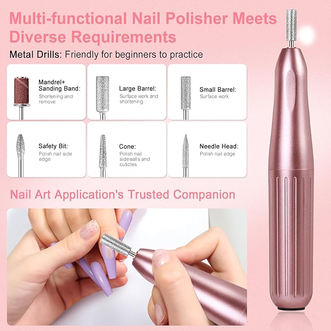 Acrylic Nail Kit for beginners with Everything- acrylic nail kit with drill lamp Acrylic Powder Glitter False Tips Starter Kit - Full Nail Supplies for Nail Extensions