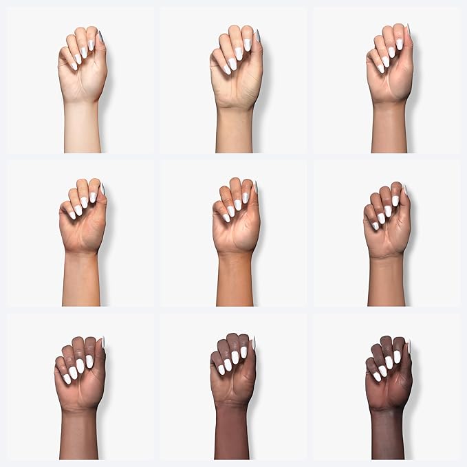 Imtiti Gel Nail Polish, 1 Pcs 0.5 Fl Oz Milky White Nude Gel Polish Soak Off LED U V Nail Gel Polish Neutral Gel Nail Polish DIY Nail Art Starter Manicure Salon Gel Nail Kit for Women Girls
