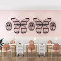 5 Tiers Nail Polish Wall Storage Rack, Nail Polish Essential Oil Display Shelf in Nail Salon, Wall Mounted Display Cabinet, Hanging Wall Nail Polish Makeup Cosmetics Perfume Rack