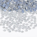 Bymitel Hotfix Crystal Rhinestones Round Gems Iron on DIY Jewelry Making Flat Back for Crafts,Clear Crystal, 6.3mm(SS30/288pcs)