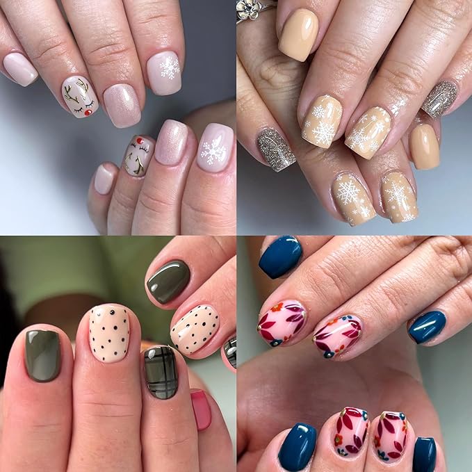 LoveOurHome 360pc Extra Short Coffin Nail Tips Clear Fake Nails XS Short Coffin Gel Nail Tips Full Cover Acrylic Nails Clear Press on Nails XS False Nail 15 Sizes Fingernail for Gel Nail Extension