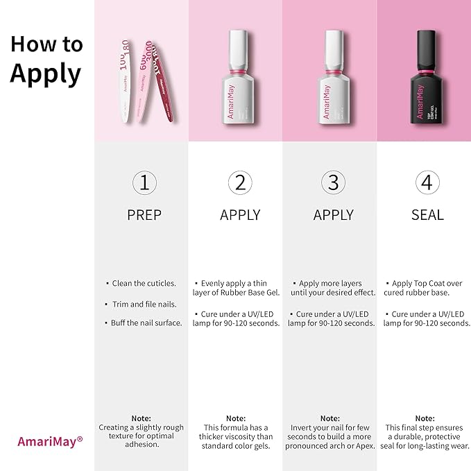 Color Rubber Base Builder Gel, 15ml, Saddle, Sheer Nail Gel, 3-in-1 Soak Off Nail Strengthener UV/LED needed B05.