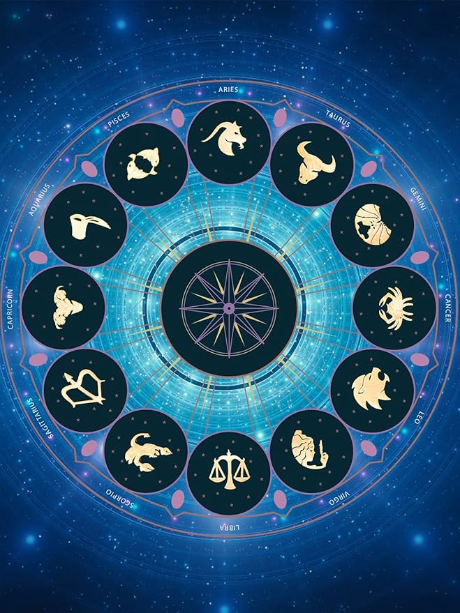 EBANKU 2 Boxes Zodiac Nail Charm, 3D Gold Twelve Constellation Charms for Nail Art, Alloy Nail Sequins Aquarius Nail Charms for Nail Art Decoration