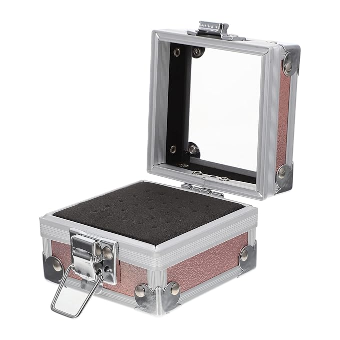 Box Grinding Head Storage Box Nail Drill Holder Grinding Head Finishing Case Manicure Supply Nail Drill Bit Case Nail Salon Product Acrylic Manicure Case Storage Case
