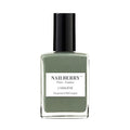 Nailberry L'Oxygéné Oxygenated Nail Lacquer | Love You Very Matcha | Light Khaki Opaque Polish | UV Protected Long-Wear Nail Polish | 12-Free | Vegan | Certified Halal | Cruelty & Gluten Free | 15 ml