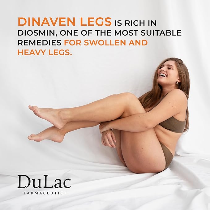 DULÀC FARMACEUTICI 1982 Dulac Dinaven Legs Cooling Cosmetic Gel With Natural Botanical Elements Lightweight Daily Leg Care Fast Absorbing Body Formula 6.76 Fl Oz (Pack of 4)