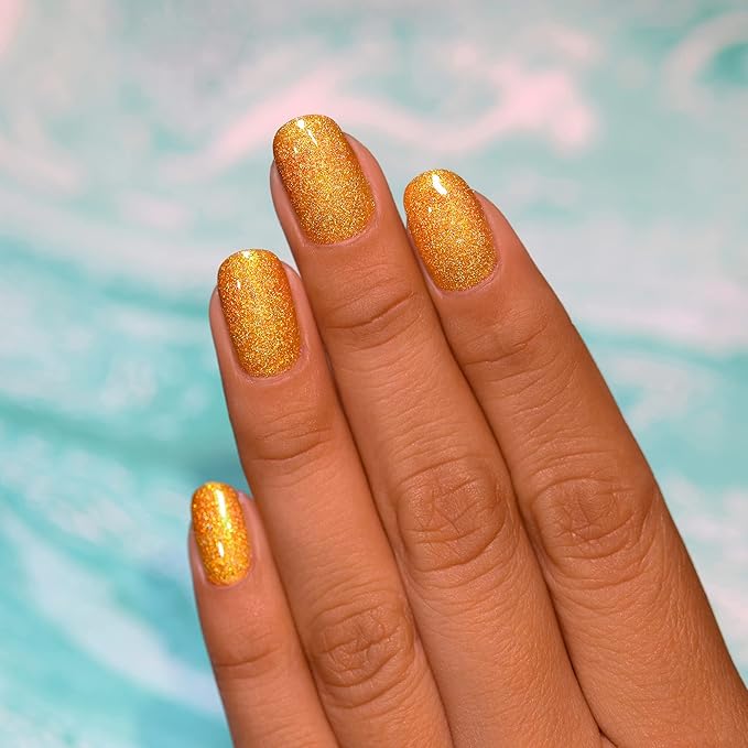 ILNP Sunglow - Glowing Gold Holographic Nail Polish